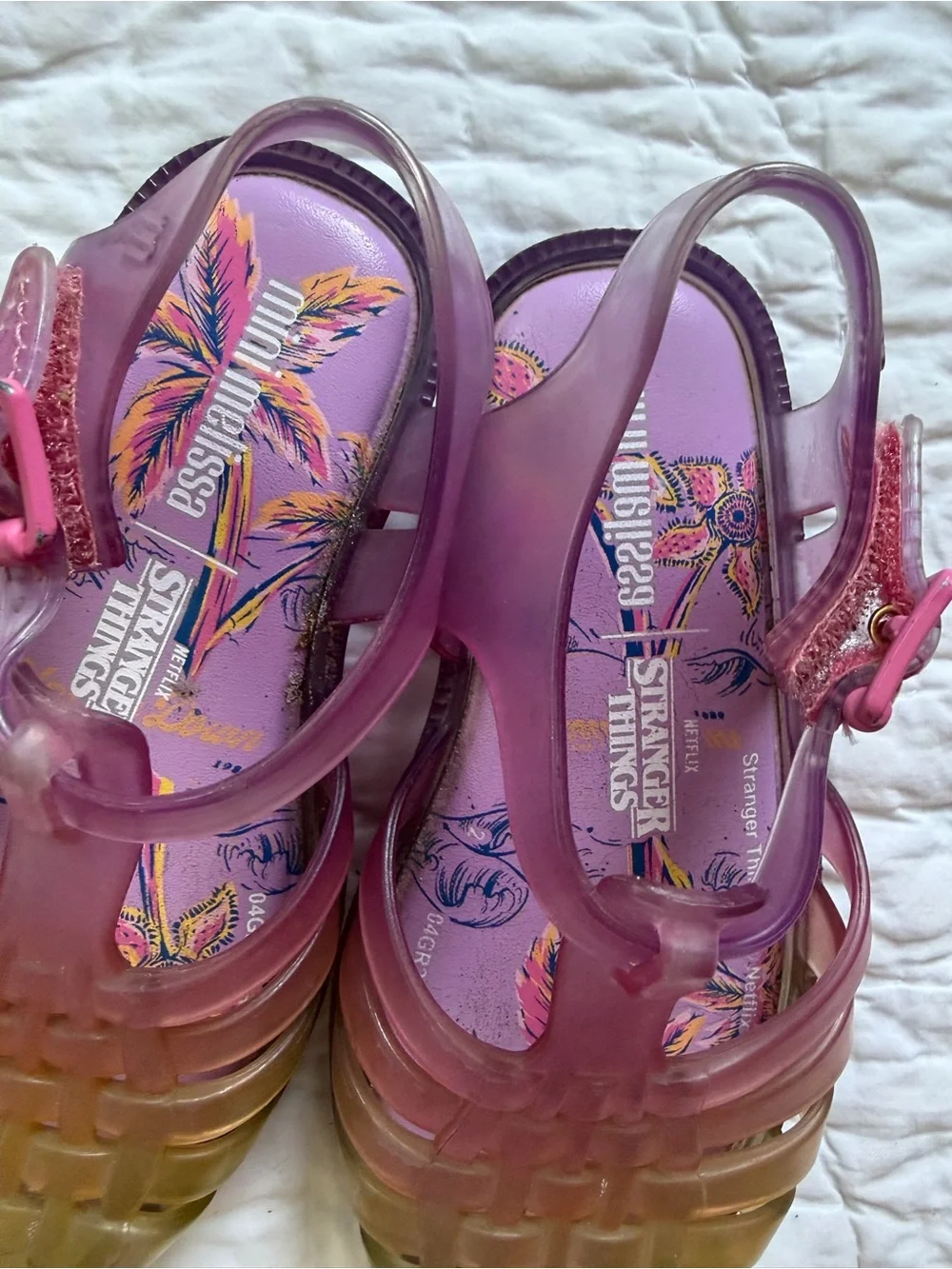 Mini Melissa Gradient Jelly Sandals
